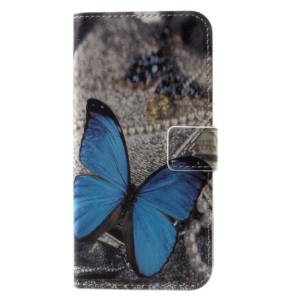 Pattern Printing Wallet Leather Flip Shell for iPhone X/XS 5.8 inch