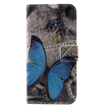 Pattern Printing Wallet Leather Flip Shell for iPhone X/XS 5.8 inch