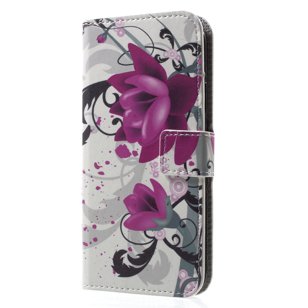 Pattern Printing Wallet Leather Flip Shell for iPhone X/XS 5.8 inch