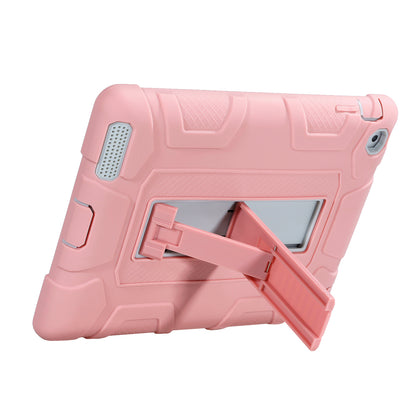 For iPad 4 Detachable 2-in-1 Shock Proof Anti-dust Protective TPU + PC Kickstand Case