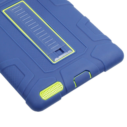 For iPad 4 Detachable 2-in-1 Shock Proof Anti-dust Protective TPU + PC Kickstand Case
