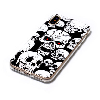 Luminous IMD Patterned TPU Cover for iPhone XS / X/Ten 5.8 inch