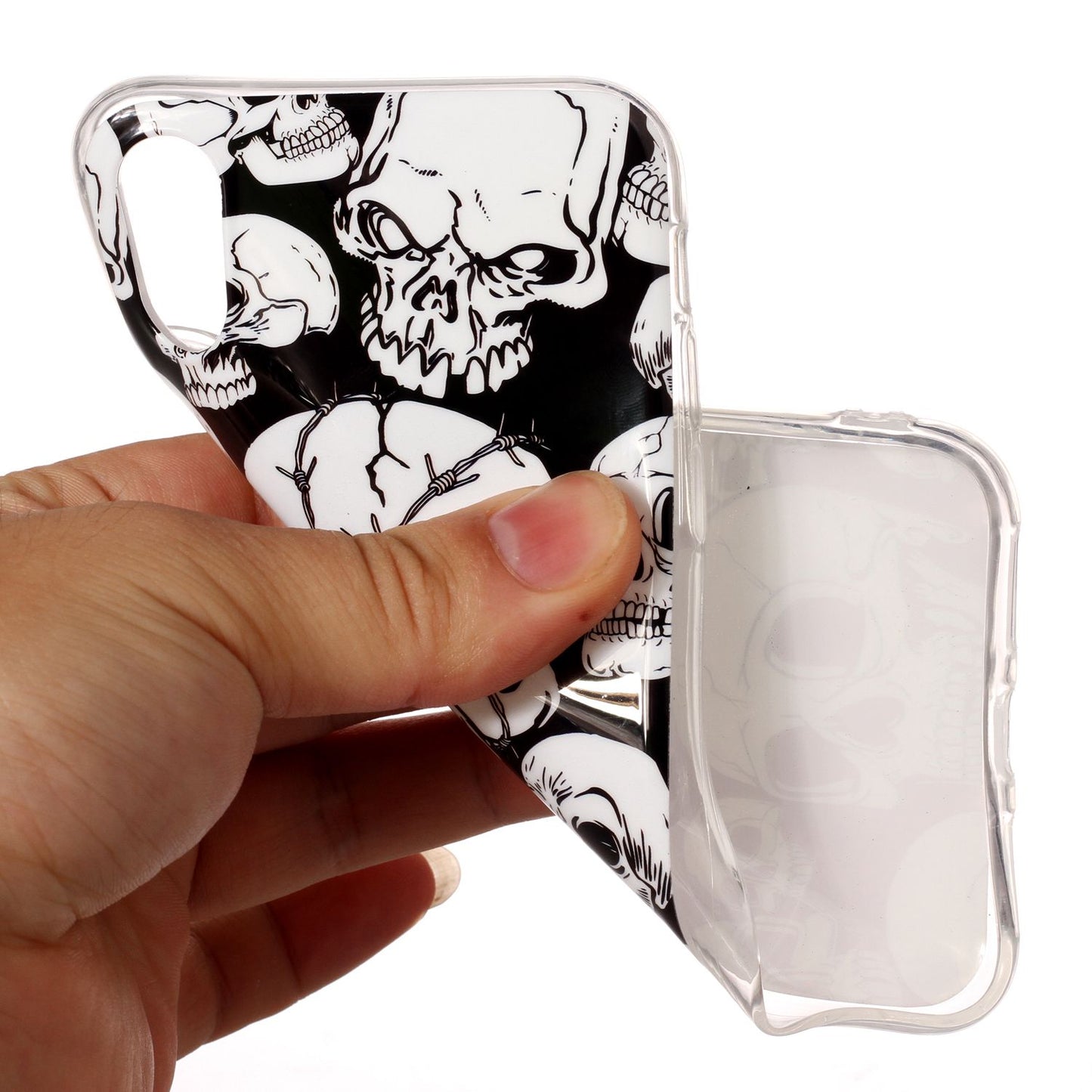 Luminous IMD Patterned TPU Cover for iPhone XS / X/Ten 5.8 inch