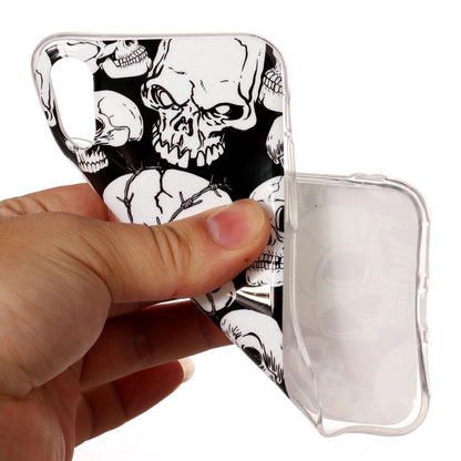 Luminous IMD Patterned TPU Cover for iPhone XS / X/Ten 5.8 inch