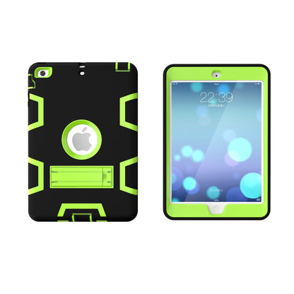 Kickstand PC Silicone Hybrid Armor Defender Case for iPad mini 3 2 1