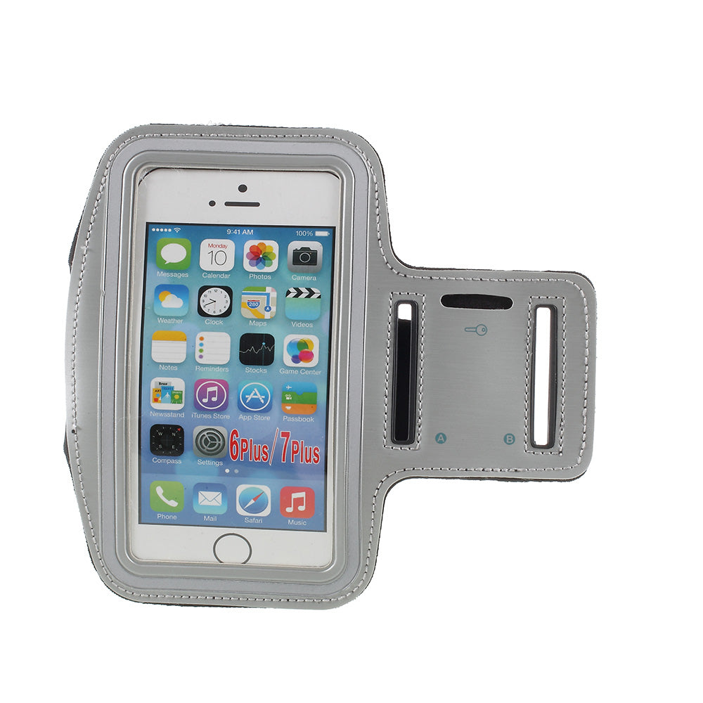 5.5-inch Gym Running Jogging Sports Armband Cover for iPhone XS Max /8 Plus / 7 Plus / 6s Plus / 6 Plus 5.5 inch