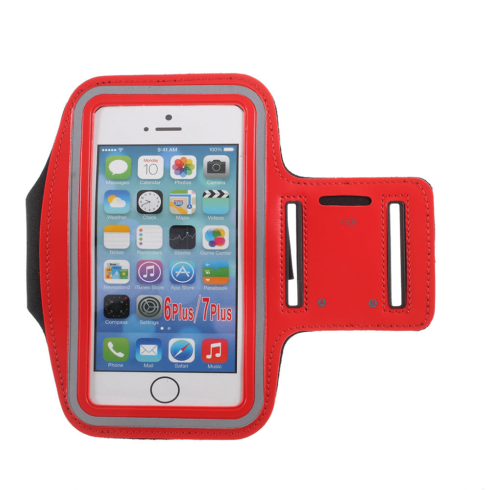 5.5-inch Gym Running Jogging Sports Armband Cover for iPhone XS Max /8 Plus / 7 Plus / 6s Plus / 6 Plus 5.5 inch