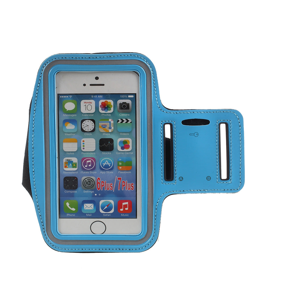 5.5-inch Gym Running Jogging Sports Armband Cover for iPhone XS Max /8 Plus / 7 Plus / 6s Plus / 6 Plus 5.5 inch