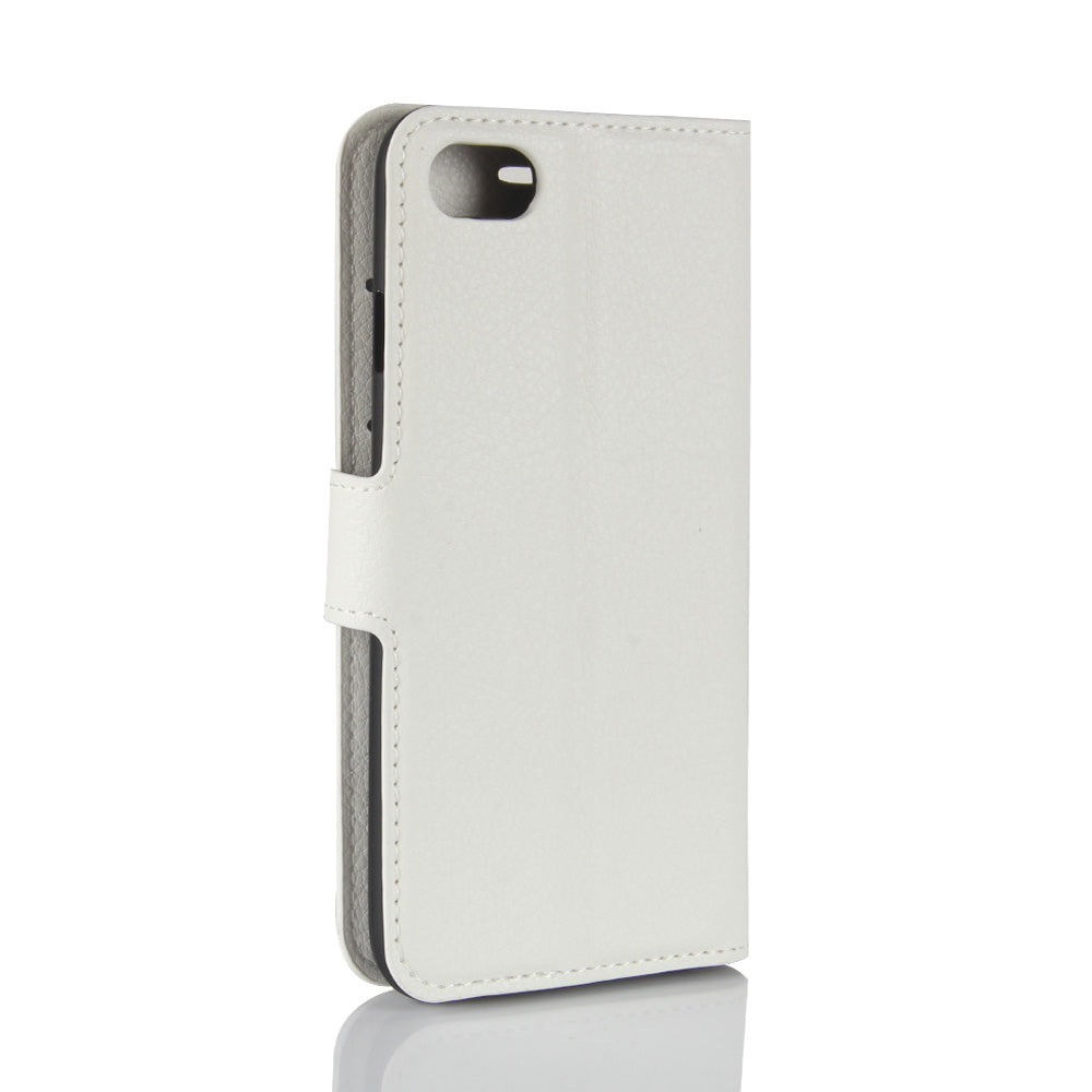 Stand Feature Litchi Skin PU Leather Wallet Magnetic Protective Cover for iPhone 7/8 4.7 inch/SE (2020)/SE (2022)