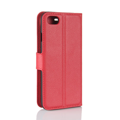 Stand Feature Litchi Skin PU Leather Wallet Magnetic Protective Cover for iPhone 7/8 4.7 inch/SE (2020)/SE (2022)