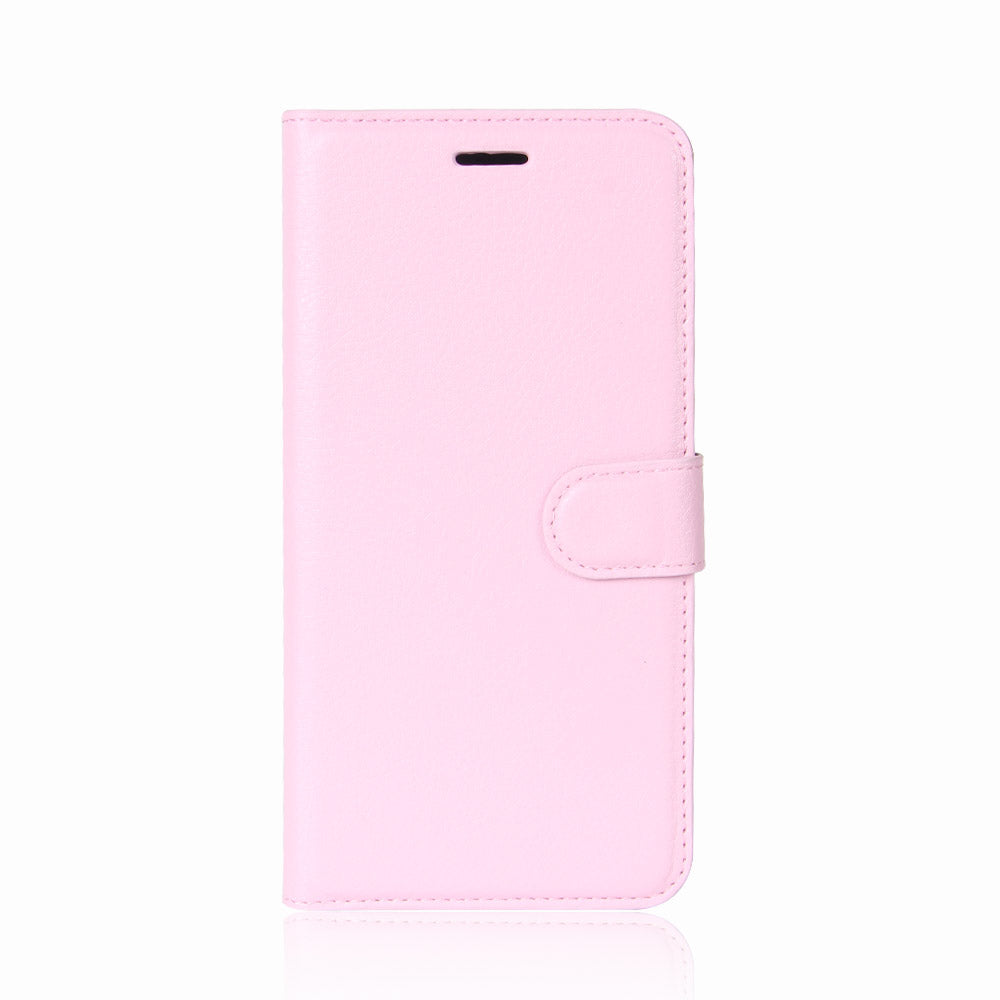 Stand Feature Litchi Skin PU Leather Wallet Magnetic Protective Cover for iPhone 7/8 4.7 inch/SE (2020)/SE (2022)