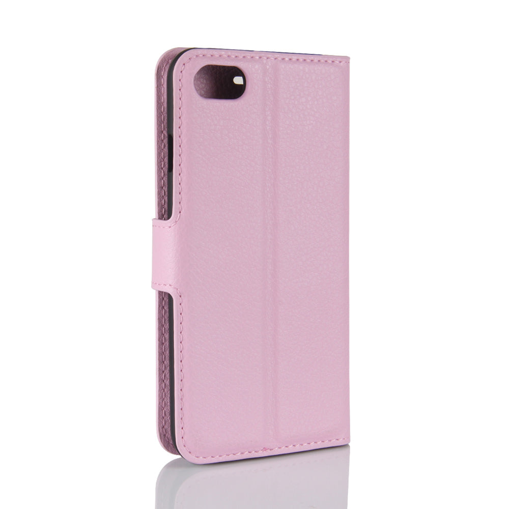 Stand Feature Litchi Skin PU Leather Wallet Magnetic Protective Cover for iPhone 7/8 4.7 inch/SE (2020)/SE (2022)