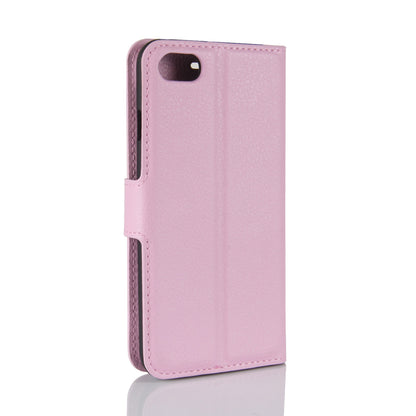 Stand Feature Litchi Skin PU Leather Wallet Magnetic Protective Cover for iPhone 7/8 4.7 inch/SE (2020)/SE (2022)