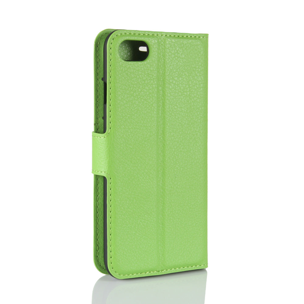 Stand Feature Litchi Skin PU Leather Wallet Magnetic Protective Cover for iPhone 7/8 4.7 inch/SE (2020)/SE (2022)