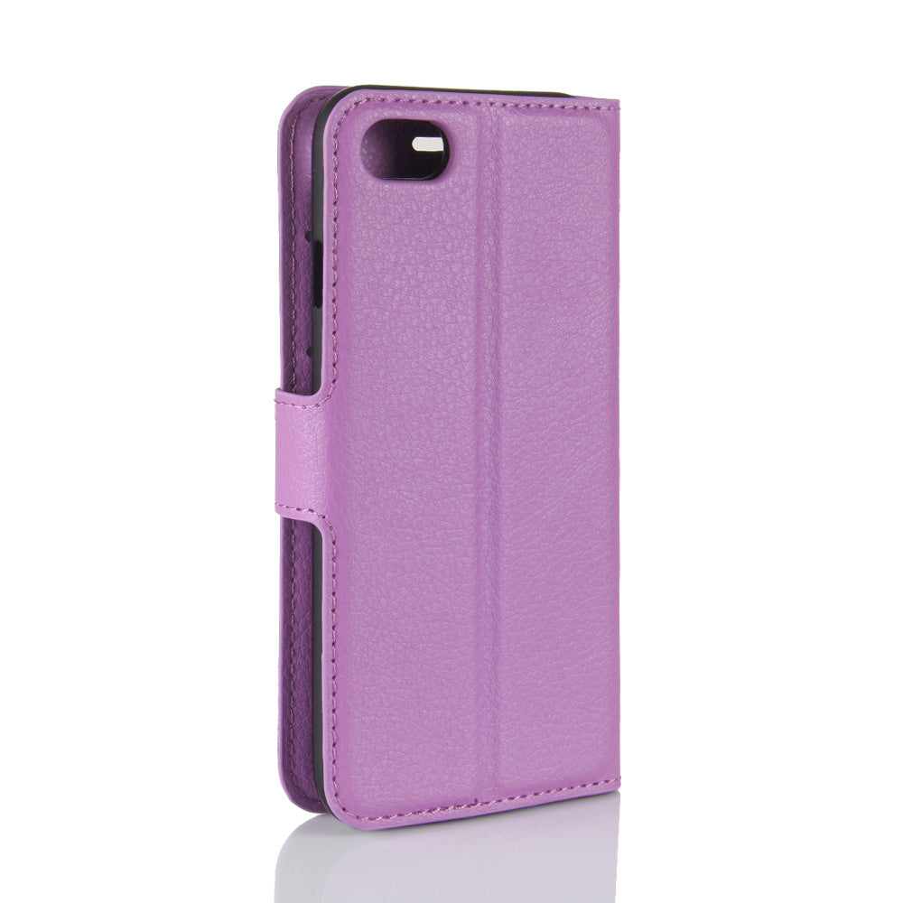 Stand Feature Litchi Skin PU Leather Wallet Magnetic Protective Cover for iPhone 7/8 4.7 inch/SE (2020)/SE (2022)