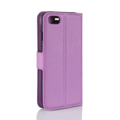 Stand Feature Litchi Skin PU Leather Wallet Magnetic Protective Cover for iPhone 7/8 4.7 inch/SE (2020)/SE (2022)