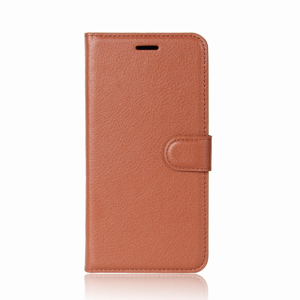 Stand Feature Litchi Skin PU Leather Wallet Magnetic Protective Cover for iPhone 7/8 4.7 inch/SE (2020)/SE (2022)