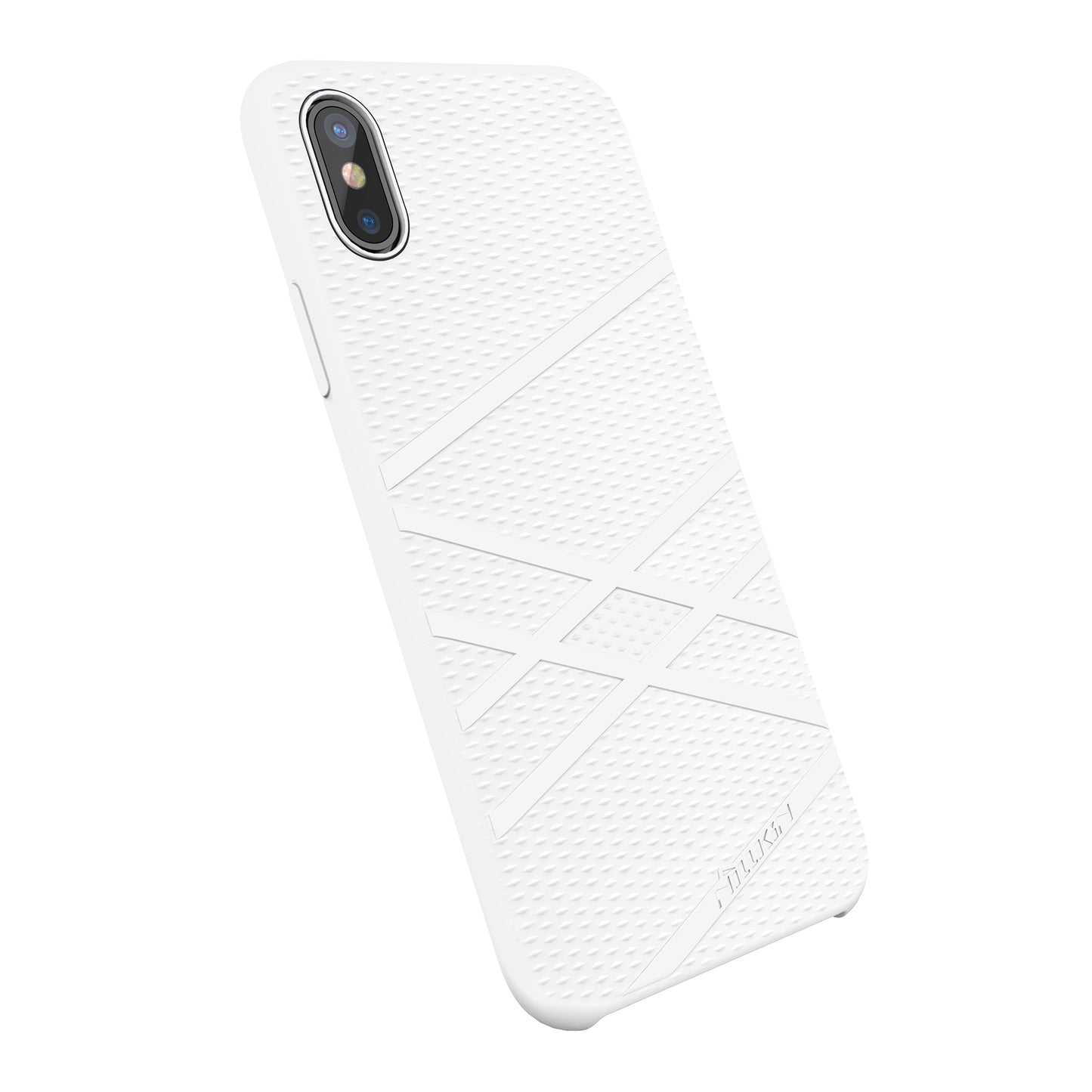 NILLKIN Flex Series Liquid Silicone PC Hybrid Cover for iPhone X (Ten)
