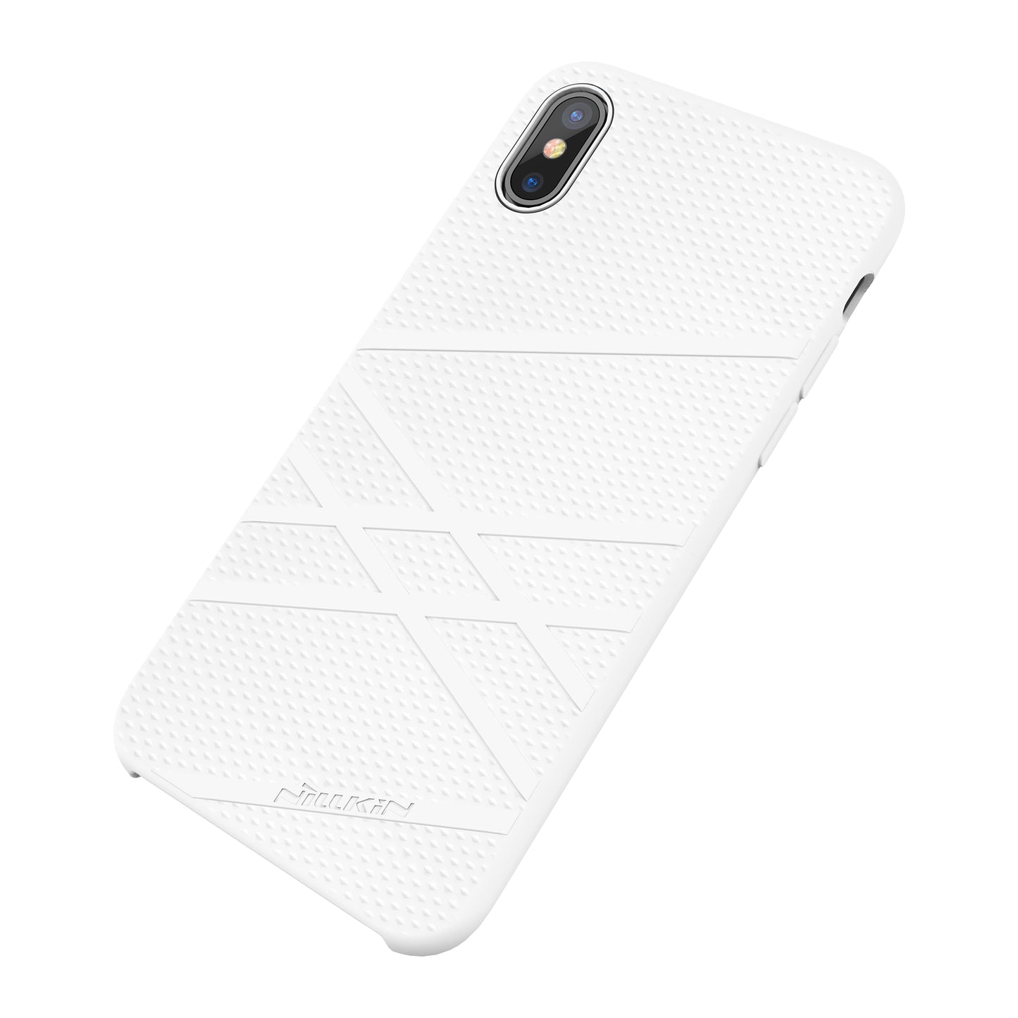 NILLKIN Flex Series Liquid Silicone PC Hybrid Cover for iPhone X (Ten)