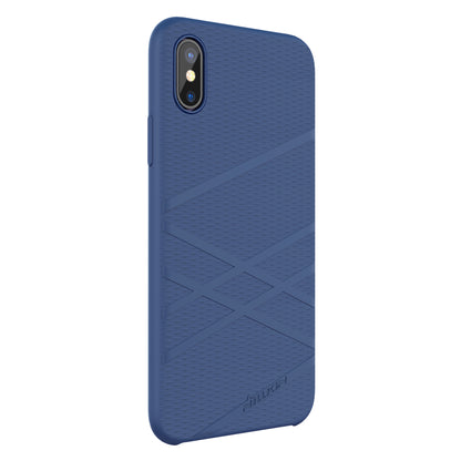 NILLKIN Flex Series Liquid Silicone PC Hybrid Cover for iPhone X (Ten)