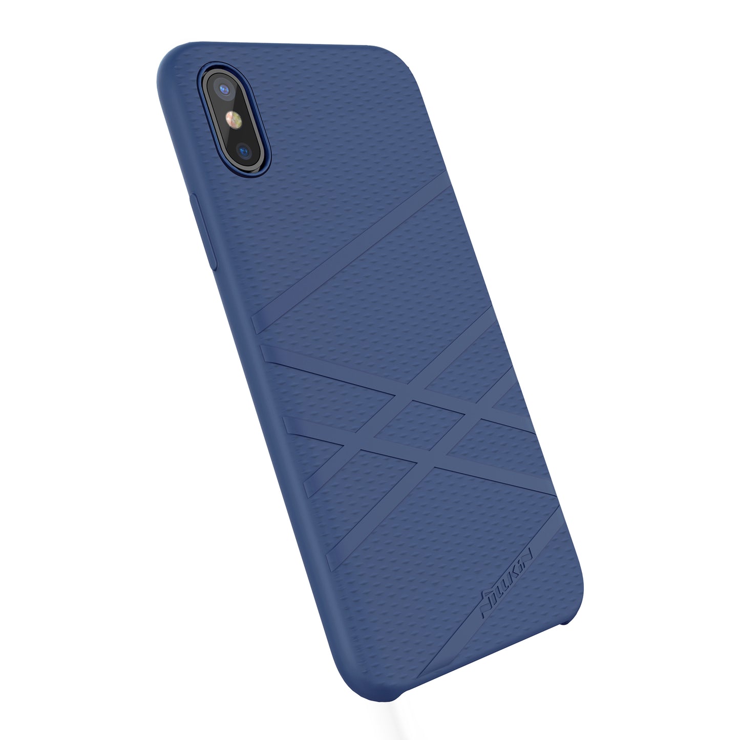NILLKIN Flex Series Liquid Silicone PC Hybrid Cover for iPhone X (Ten)
