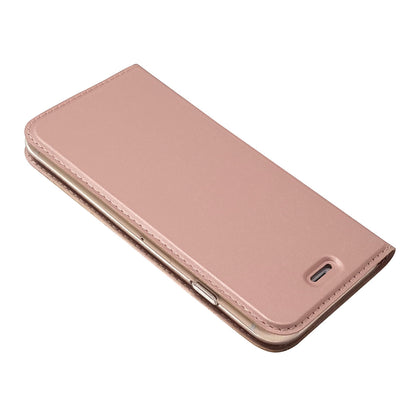 Magnetic Adsorption Stand Leather Card Holder Cover for iPhone SE (2020)/SE (2022)/8/7 4.7 inch