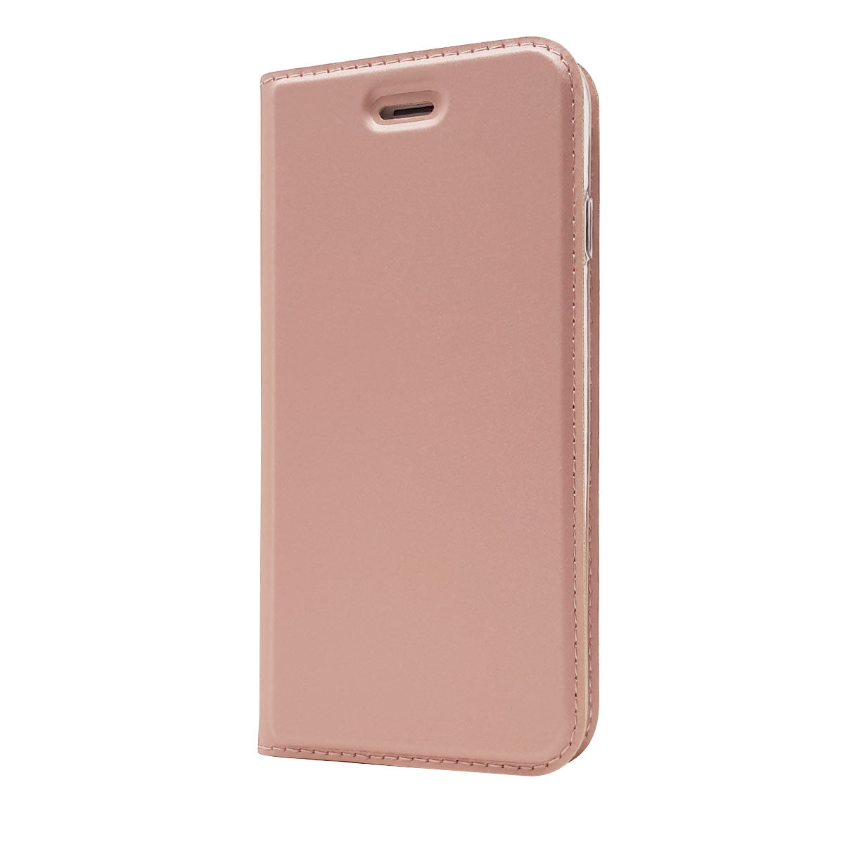 Magnetic Adsorption Stand Leather Card Holder Cover for iPhone SE (2020)/SE (2022)/8/7 4.7 inch