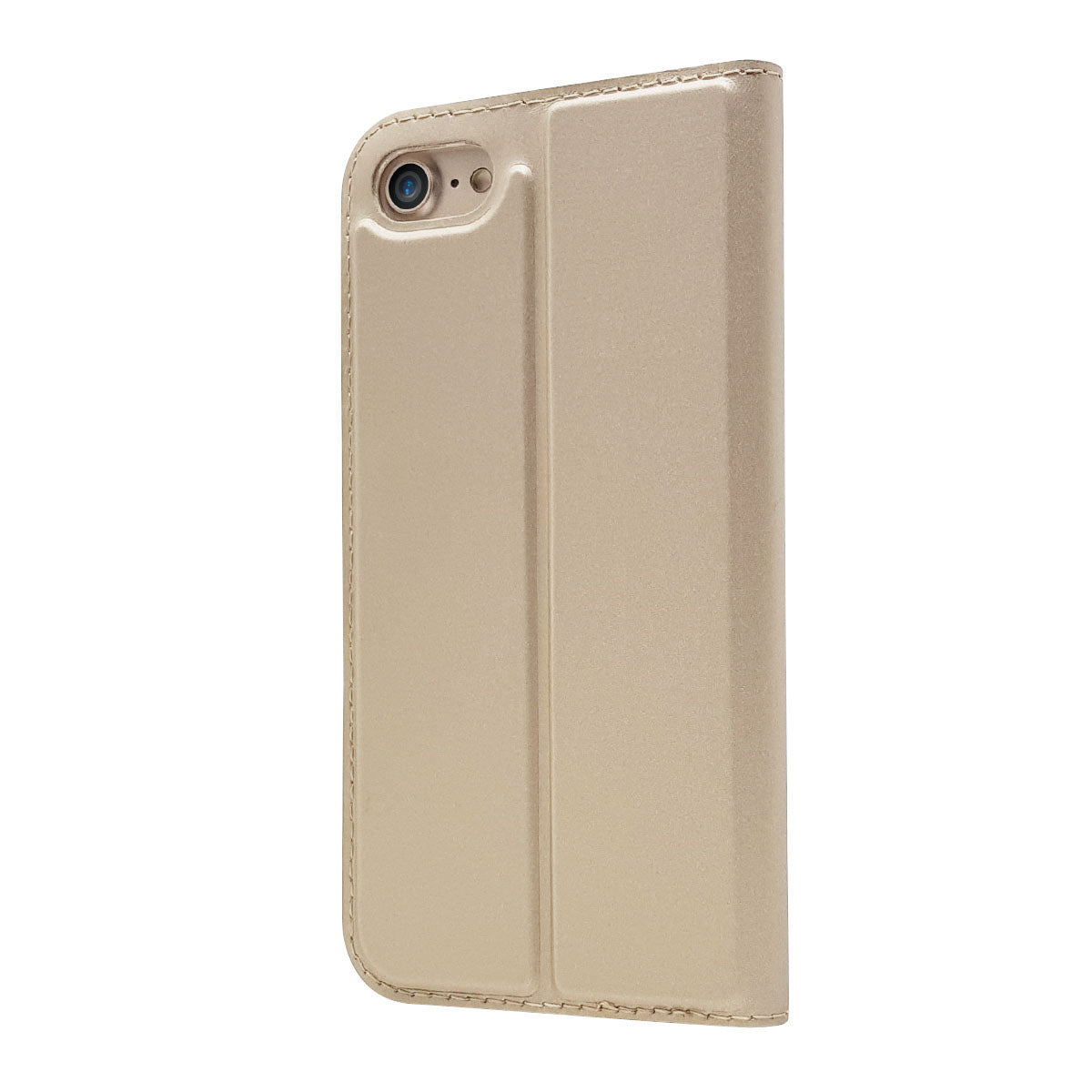 Magnetic Adsorption Stand Leather Card Holder Cover for iPhone SE (2020)/SE (2022)/8/7 4.7 inch