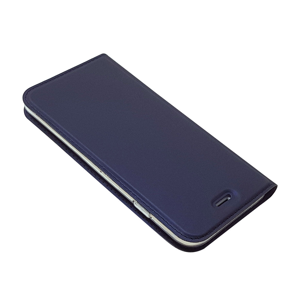 Magnetic Adsorption Stand Leather Card Holder Cover for iPhone SE (2020)/SE (2022)/8/7 4.7 inch