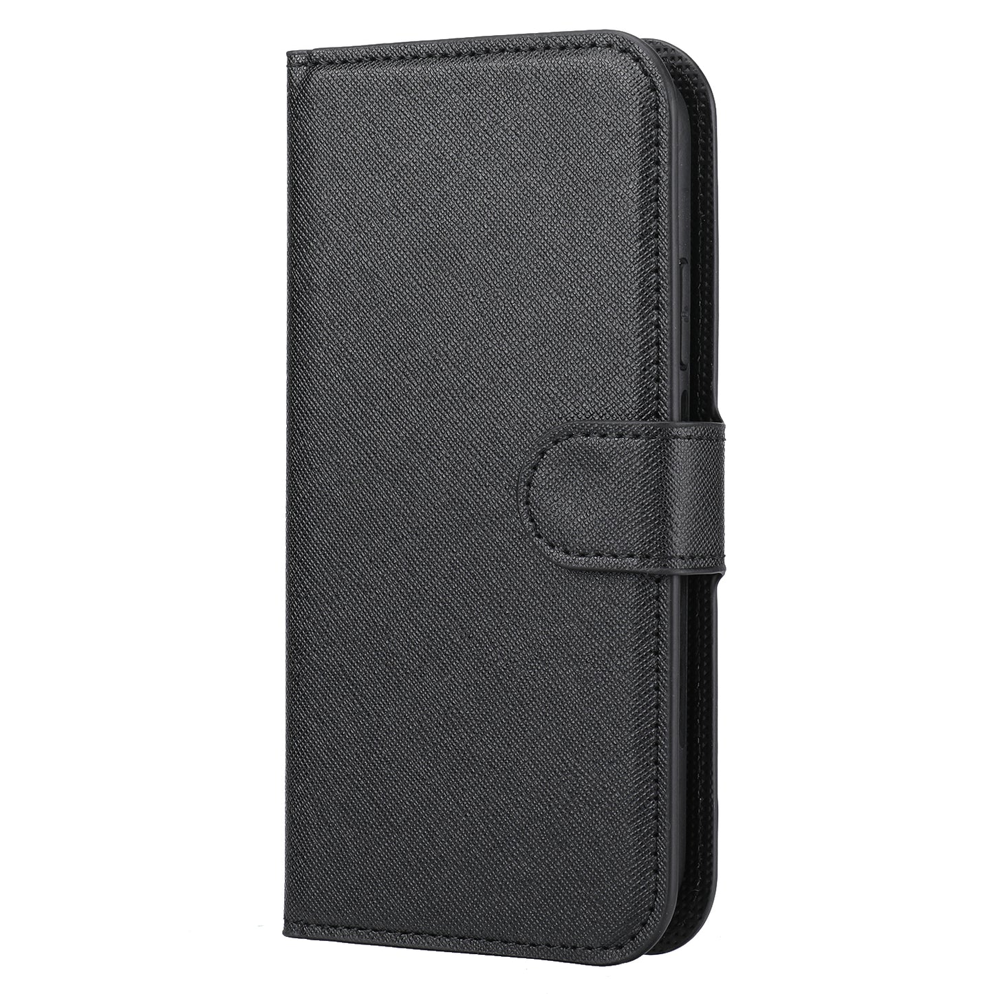 Cross Texture Leather Cover + Detachable TPU Back Case foriPhone X/XS 5.8 inch