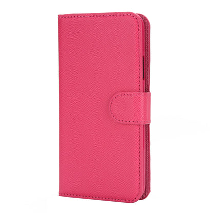 Cross Texture Leather Cover + Detachable TPU Back Case foriPhone X/XS 5.8 inch