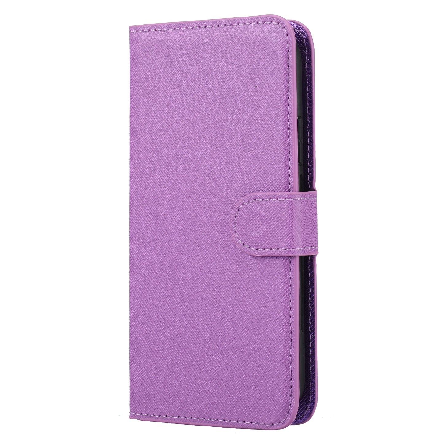 Cross Texture Leather Cover + Detachable TPU Back Case foriPhone X/XS 5.8 inch