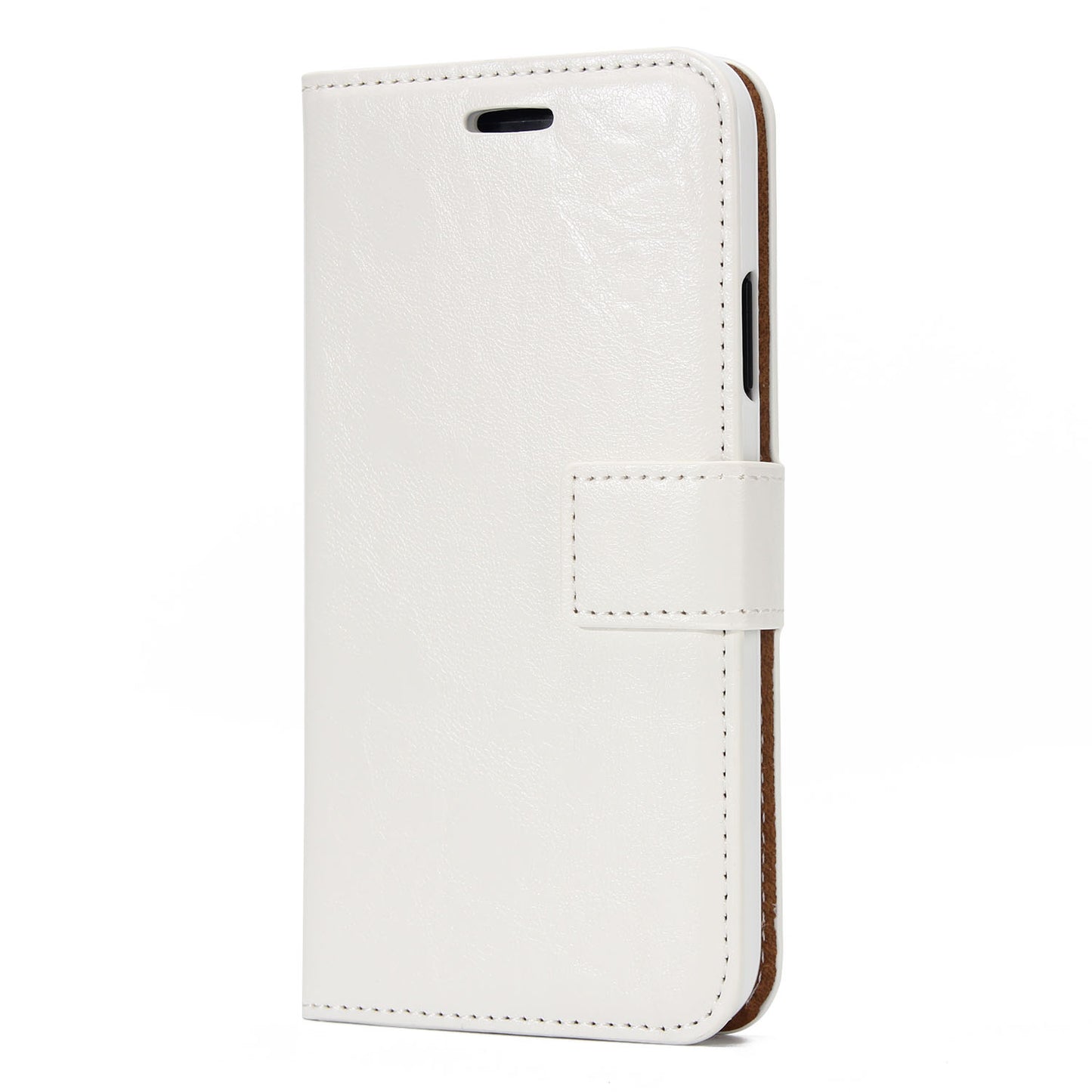 Crazy Horse Leather Cover + Removable TPU Back Case for iPhone X/XS 5.8 (Ten)