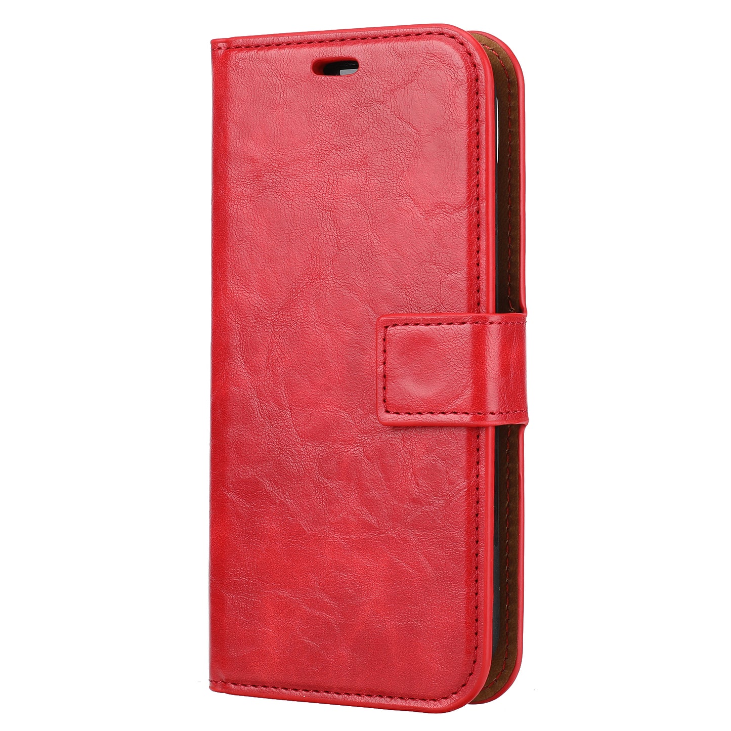 Crazy Horse Leather Cover + Removable TPU Back Case for iPhone X/XS 5.8 (Ten)