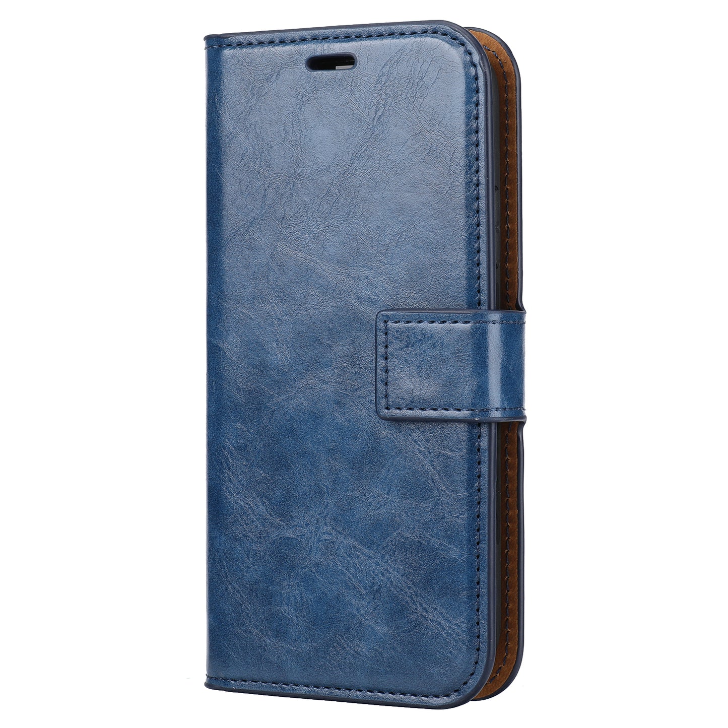 Crazy Horse Leather Cover + Removable TPU Back Case for iPhone X/XS 5.8 (Ten)