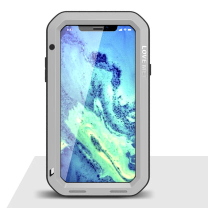 LOVE MEI for iPhone XS/X 5.8-inch Anti-scrach Dust-proof Defender Mobile Phone Shell Anti-shock Phone Protecion Cover