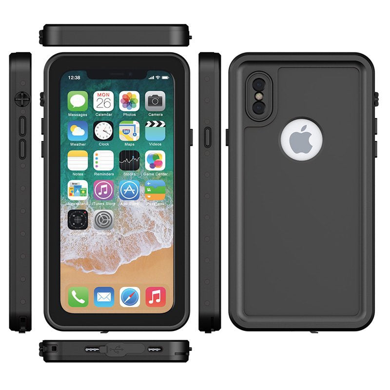 REDPEPPER IP68 Diving Case Dustproof Snowproof Waterproof Protective Cover for iPhone X