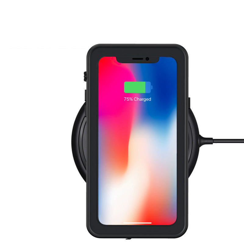 REDPEPPER IP68 Diving Case Dustproof Snowproof Waterproof Protective Cover for iPhone X