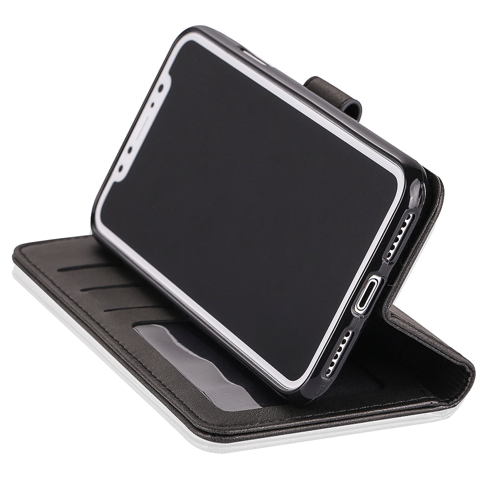 LC.IMEEKE Wallet Stand Leather Protective Case for iPhone X/10