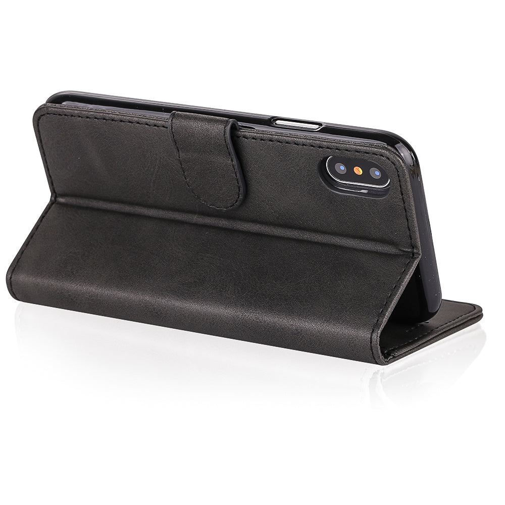 LC.IMEEKE Wallet Stand Leather Protective Case for iPhone X/10