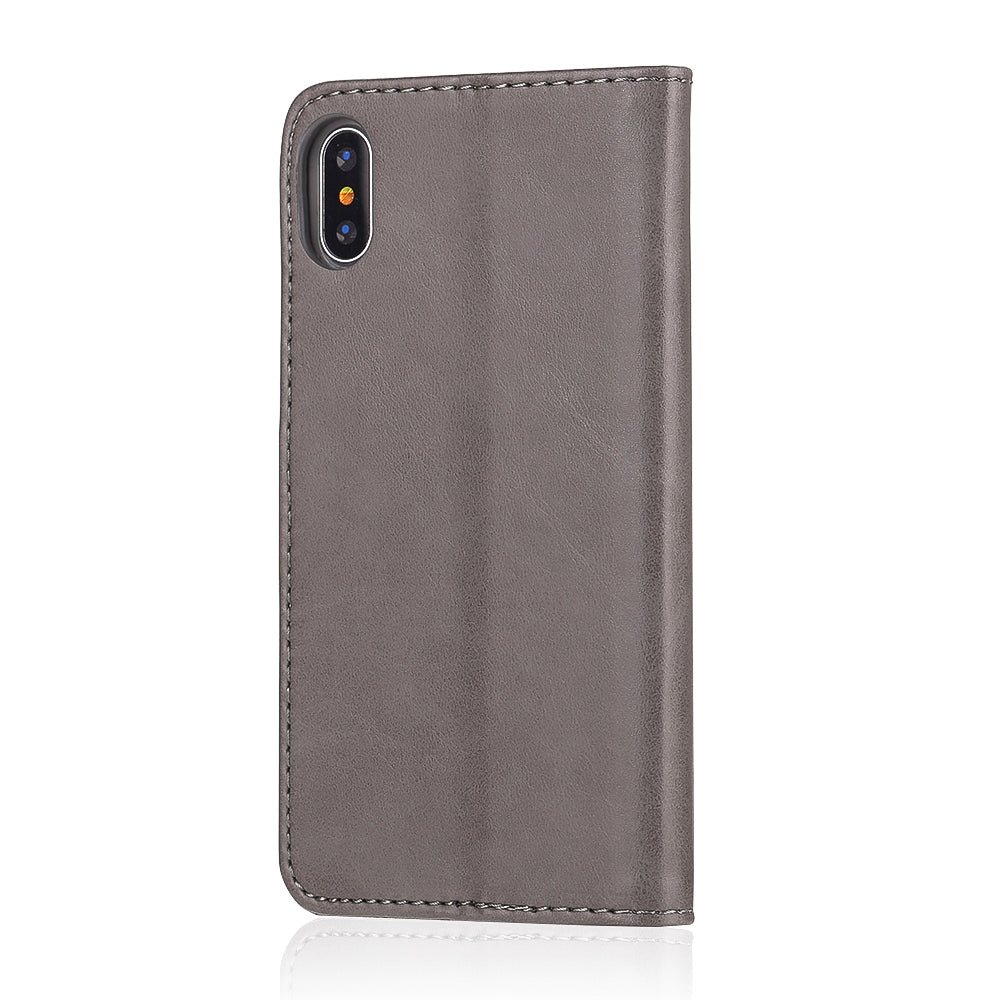 LC.IMEEKE Wallet Stand Leather Protective Case for iPhone X/10