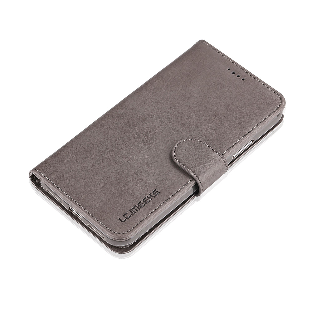 LC.IMEEKE Wallet Stand Leather Protective Case for iPhone X/10