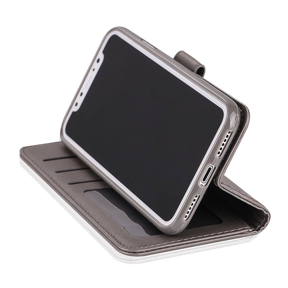 LC.IMEEKE Wallet Stand Leather Protective Case for iPhone X/10