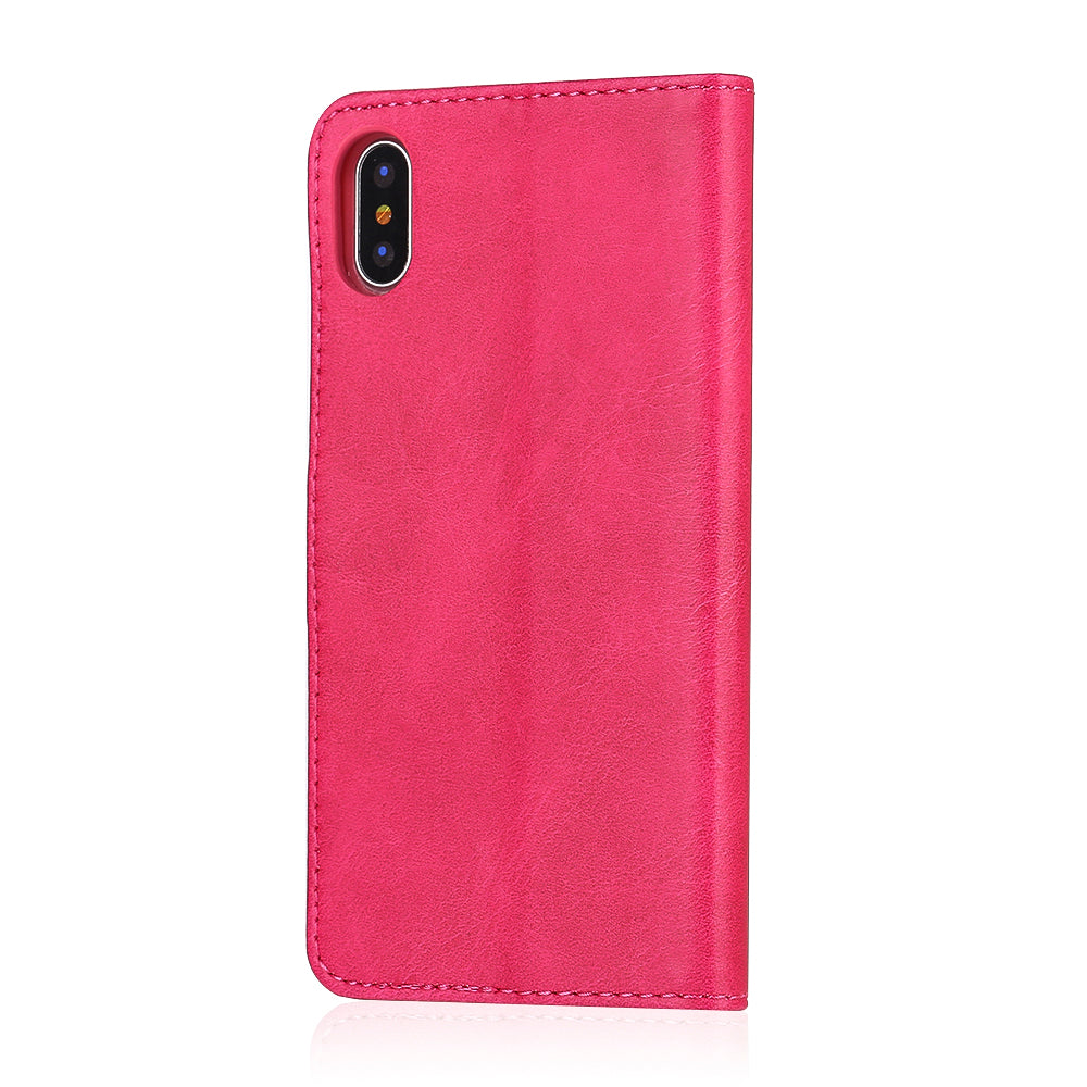 LC.IMEEKE Wallet Stand Leather Protective Case for iPhone X/10