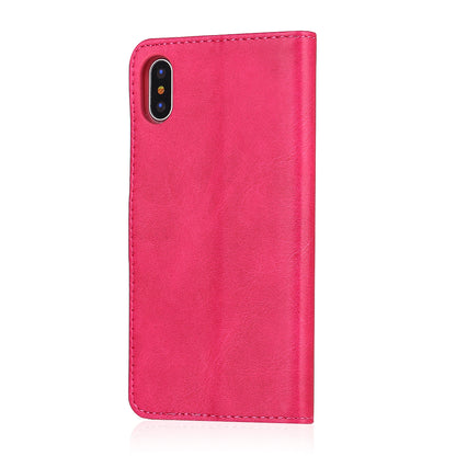 LC.IMEEKE Wallet Stand Leather Protective Case for iPhone X/10