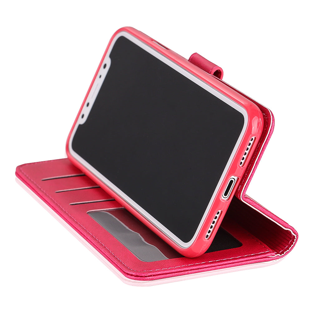 LC.IMEEKE Wallet Stand Leather Protective Case for iPhone X/10