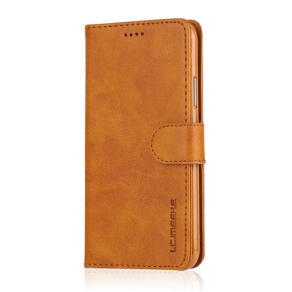 LC.IMEEKE Wallet Stand Leather Protective Case for iPhone X/10