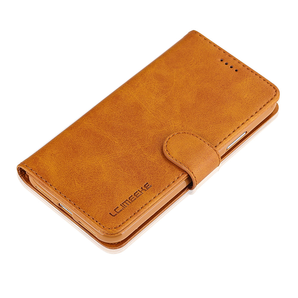 LC.IMEEKE Wallet Stand Leather Protective Case for iPhone X/10