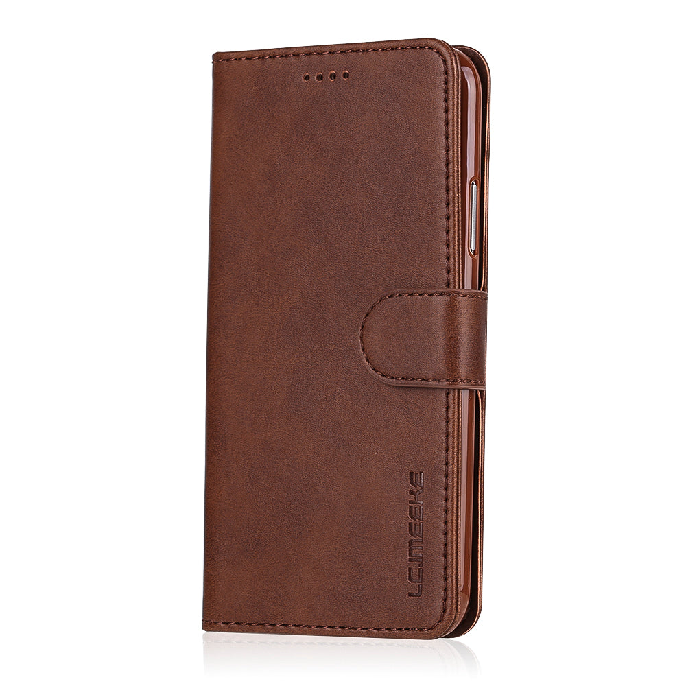 LC.IMEEKE Wallet Stand Leather Protective Case for iPhone X/10
