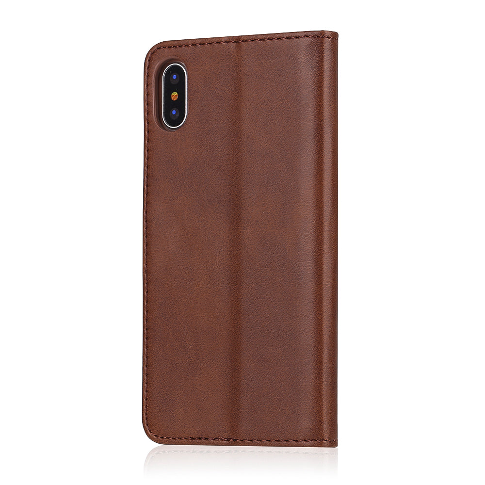 LC.IMEEKE Wallet Stand Leather Protective Case for iPhone X/10